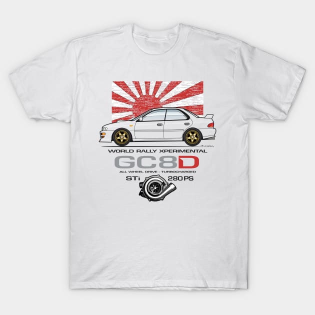 GC8D Multicolor T-Shirt by JRCustoms44